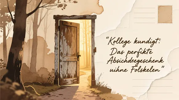 Geschenk für unbekannte Kollegen 🎁